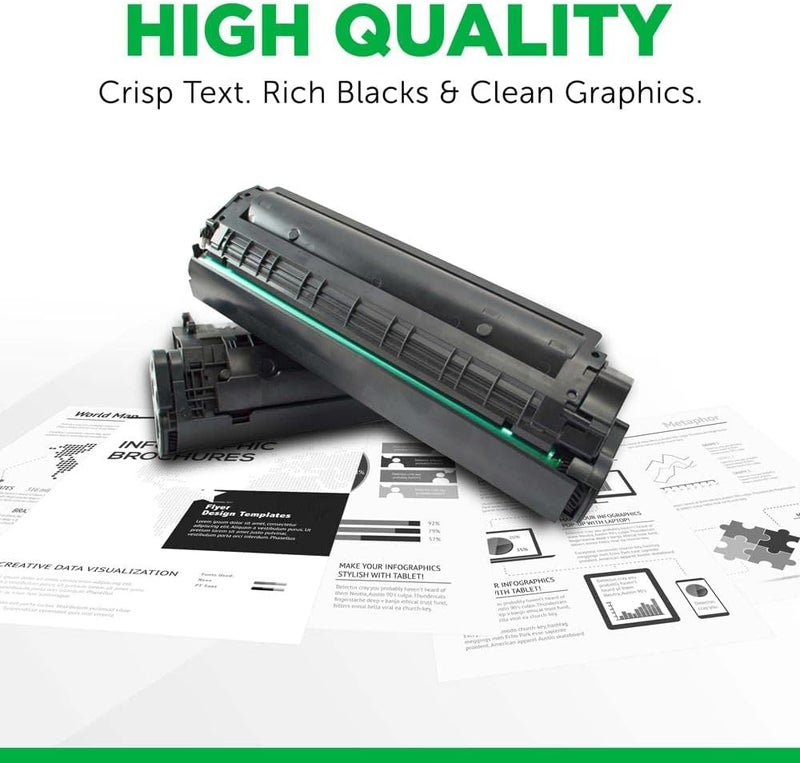 ã‚¯ãƒ­ãƒãƒ¼(Clover) Remanufactured Drum Unit Replacement for HP 32A (CF232A) | Black - Image 3